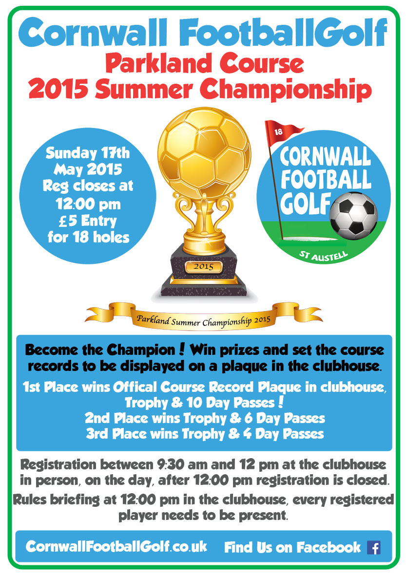 Cornwall Football Golf Parkland Summer Championship