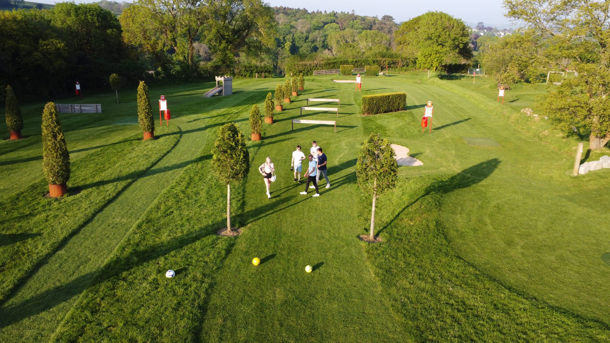 On the Fairway at Cornwall FootballGolf - The best outdoor attraction in Cornwall
