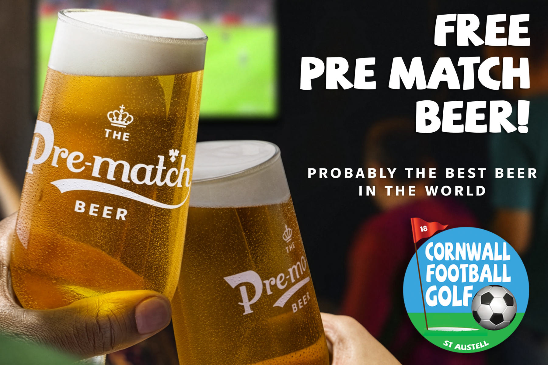 Carlsberg pre match Beers promotion